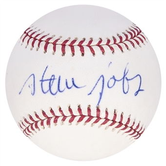 Steve Jobs Signed OML Baseball - (JSA)
